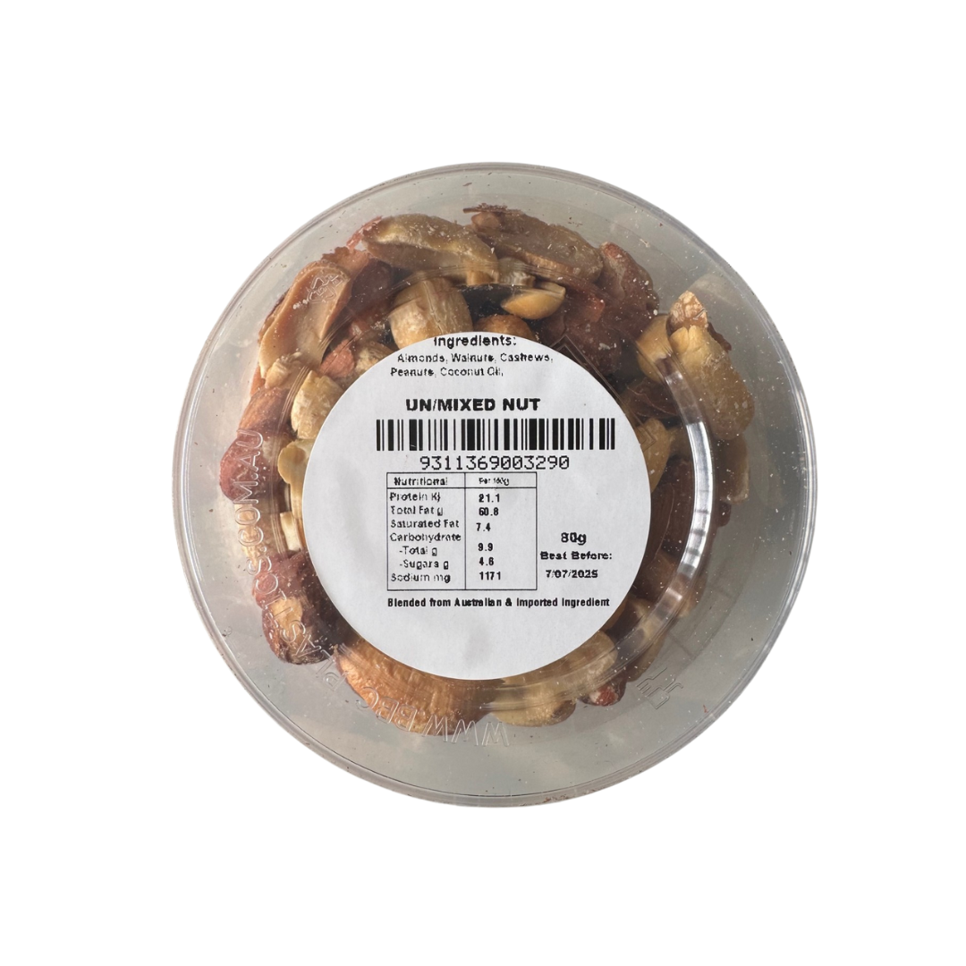 SNS Mixed Nuts Unsalted Cup