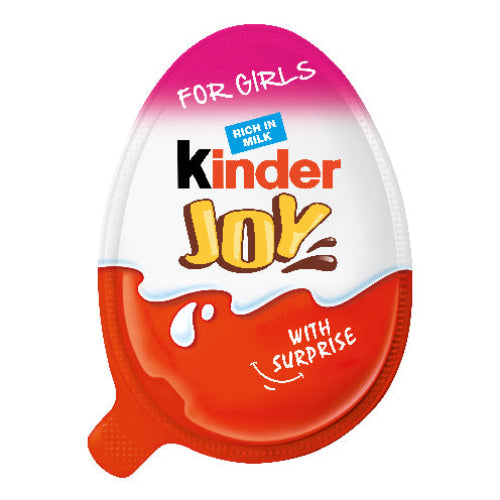 Kinder Joy For Girls 20g X 24 - nutsandsweets.com.au