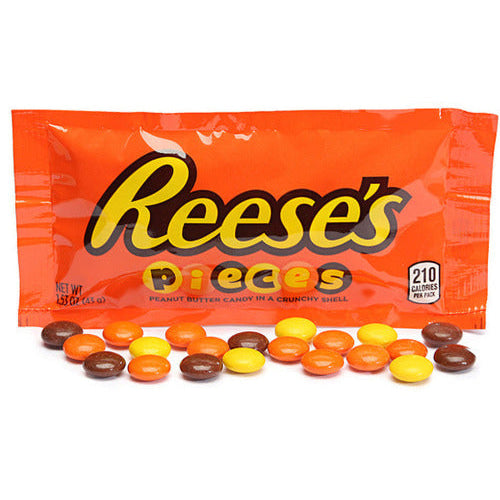 Reese’s Piece’s 43g x 18 | Bulk USA Choc bulk candy,