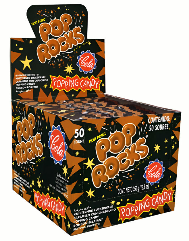 POP ROCKS Strawberry 7G X 50 – Paloma Nuts & Confectionery