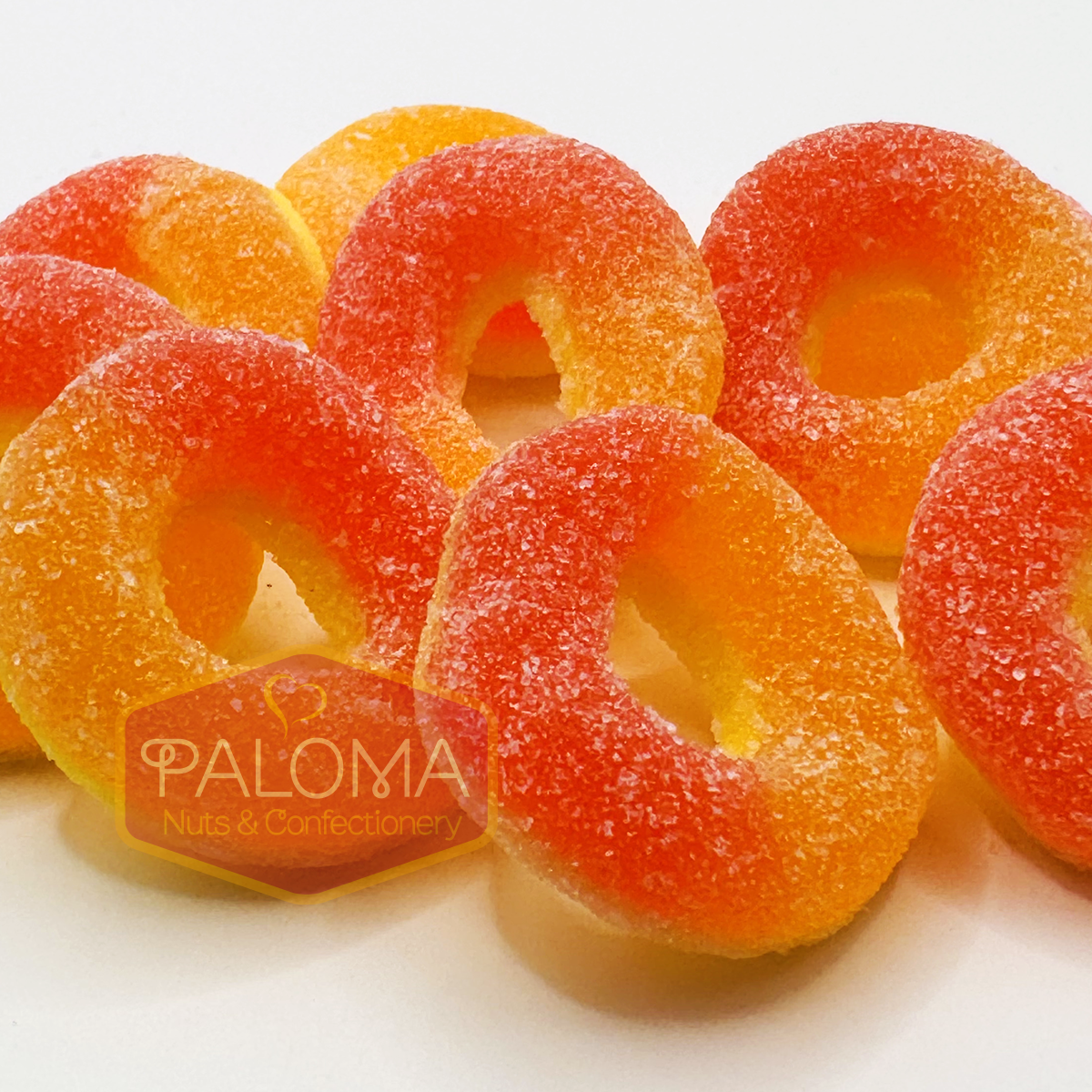 Sour Peach Rings cup