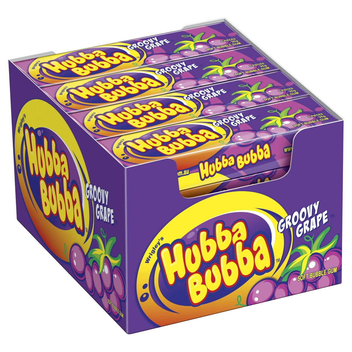 Hubba Bubba Grape 35g X 20