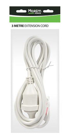 MaxEm Power Extension Cord | 3-metre Cable – Paloma Nuts & Confectionery