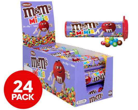 M&M Minis Chocolate 24 pack-35g