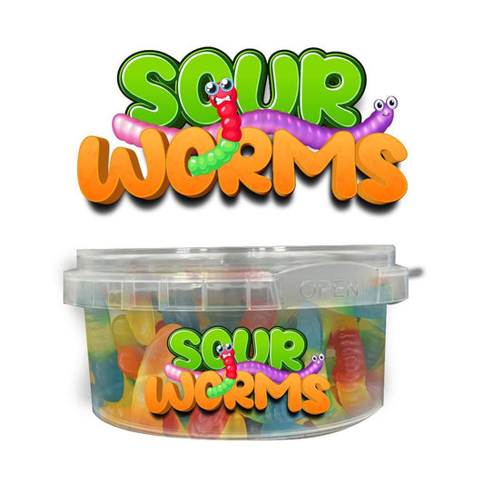 Sour Worms Cup